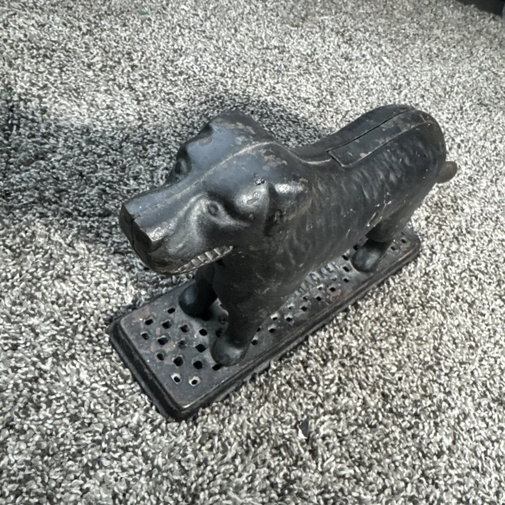 Antique Cast Iron Nutcracker, Newfoundland Dog Chicago USA